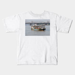 Boats on the Hooghly 04 Kids T-Shirt